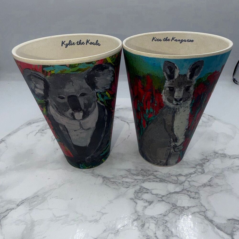 KOH LIVING x ANNA BLATMAN Bamboo Cups-Set of 2